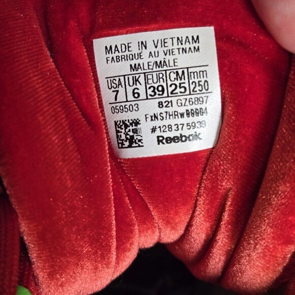 Reebok Power Rangers Answer IV Lord Zedd GZ6897 Mens Size 7 - Picture 7 of 10